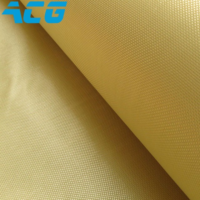 plain weave cut resistant 1000D Kevlar fabric high strength 200g